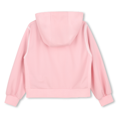 Hooded cardigan KENZO KIDS GIRL