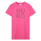 Short-sleeved dress HUGO 
                    GIRL
