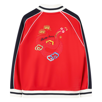High-neck zip-up sweatshirt KENZO KIDS BOY