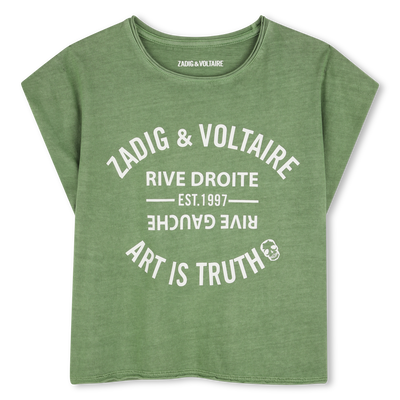 SHORT-SLEEVED T-SHIRT ZADIG & VOLTAIRE GIRL