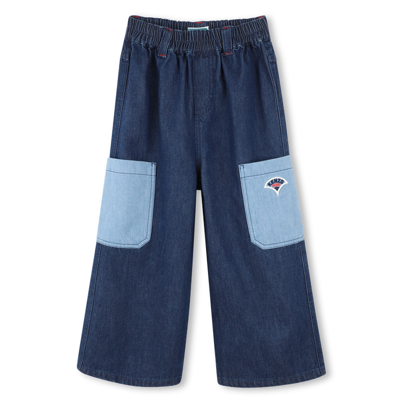 Elasticated waist jeans KENZO KIDS 
                        GIRL