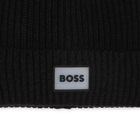 Knitted hat with badge BOSS 
                    BOY