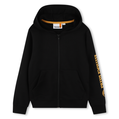 Fleece hooded cardigan TIMBERLAND BOY