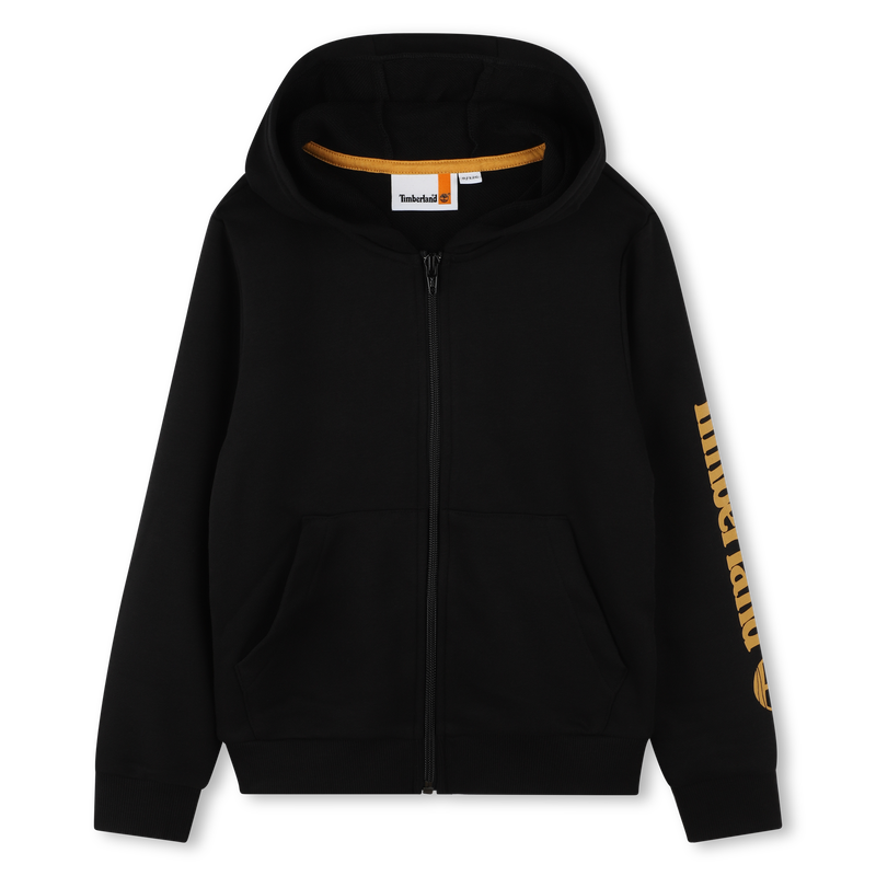 Fleece hooded cardigan TIMBERLAND 
                        BOY