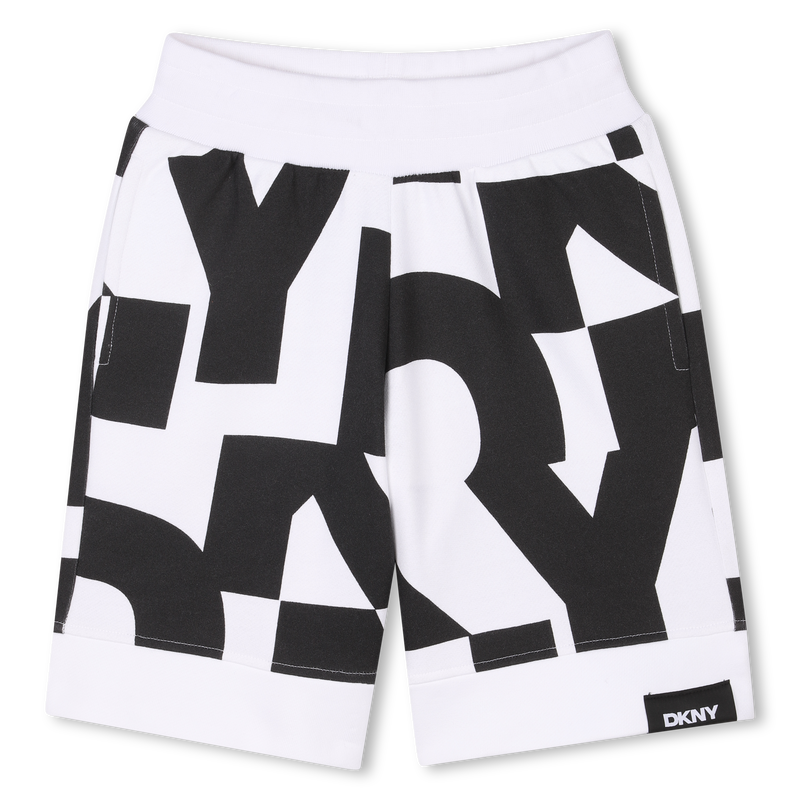 Cotton fleece Bermuda shorts DKNY 
                        UNISEX