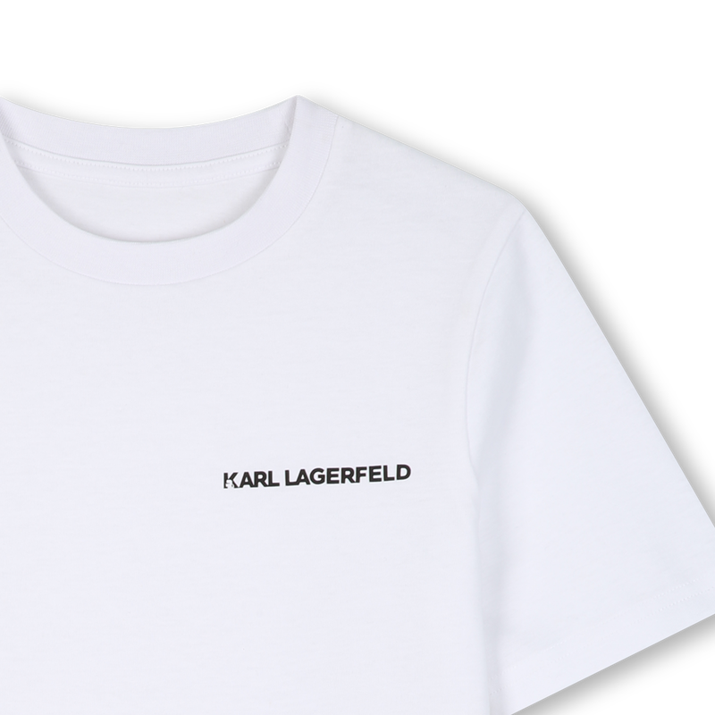 Set of 2 short-sleeved t-shirts KARL LAGERFELD KIDS 
                        BOY