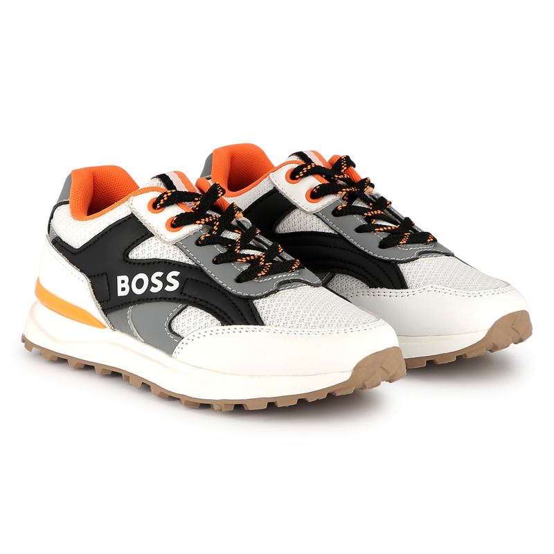 Lace-up trainers with colours BOSS 
                        BOY