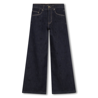 Denim pants KARL LAGERFELD KIDS GIRL