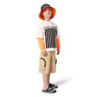 Two-tone cotton T-shirt MARC JACOBS 
                    BOY