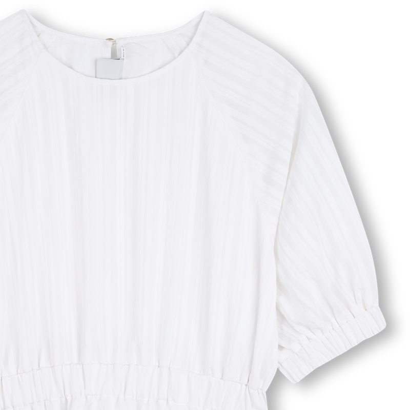 ELASTICATED WAIST DRESS BOSS 
                        GIRL