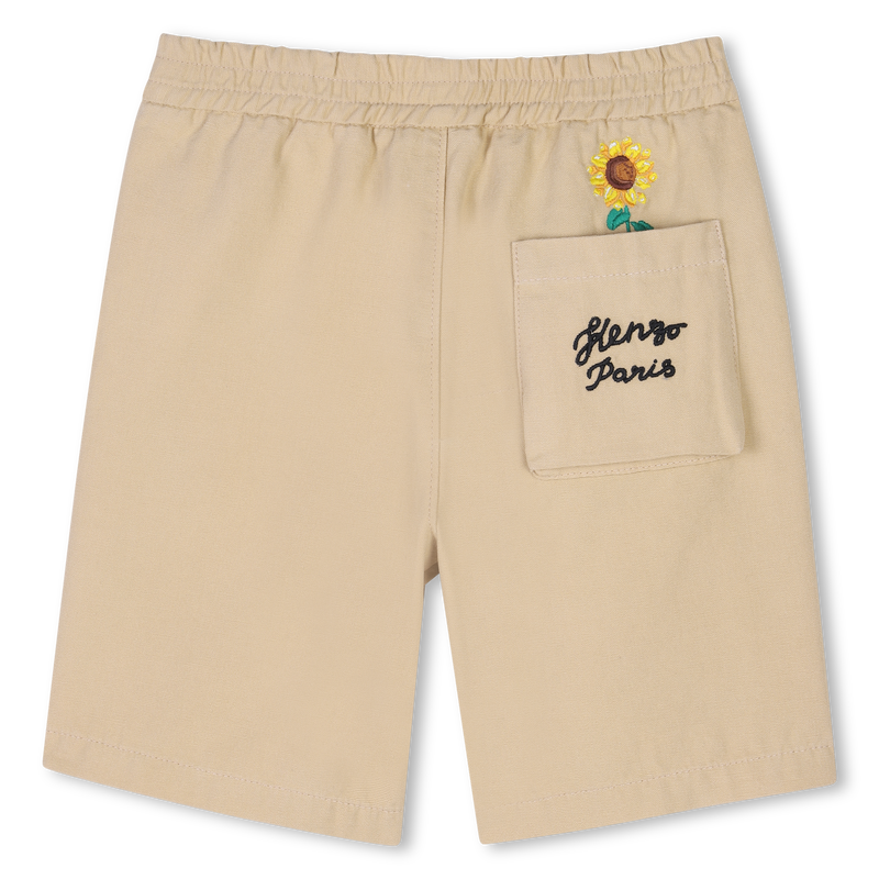 Cotton Bermuda shorts KENZO KIDS 
                        BOY