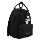 Backpack with decorative badge KARL LAGERFELD KIDS 
                    GIRL