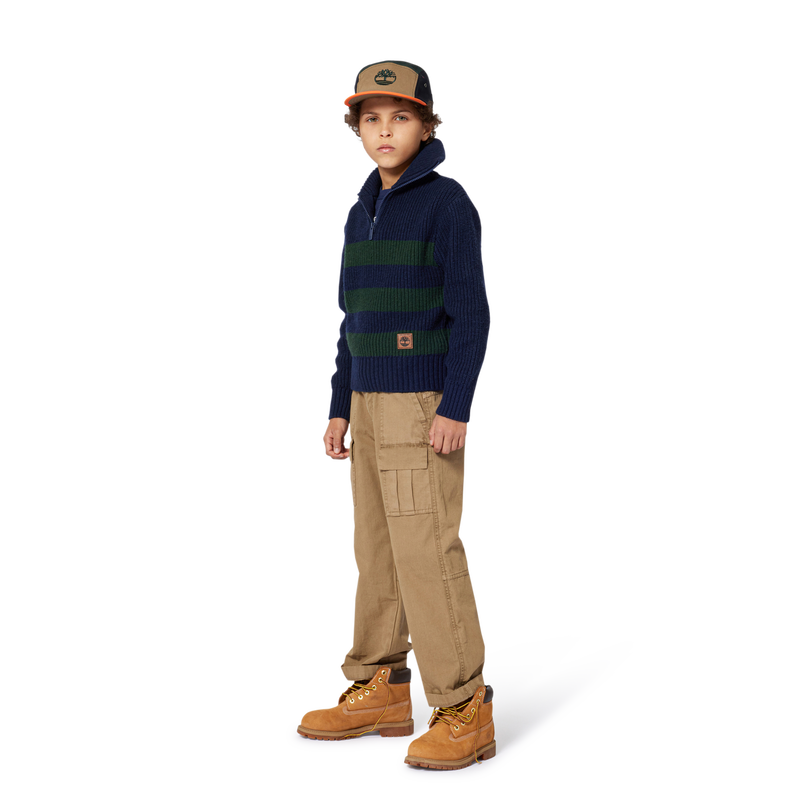 Cotton trucker sweater TIMBERLAND 
                        BOY