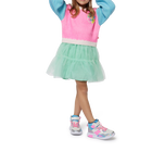 Bi-material dress BILLIEBLUSH 
                    GIRL