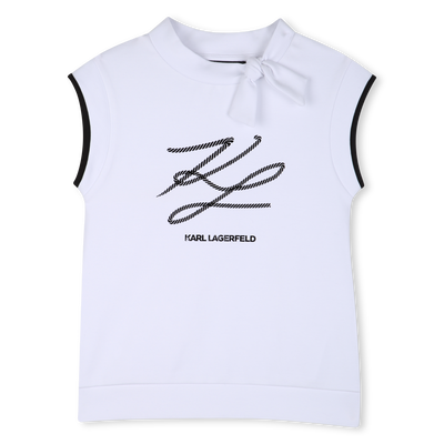 SHORT SLEEVE T-SHIRT KARL LAGERFELD KIDS GIRL