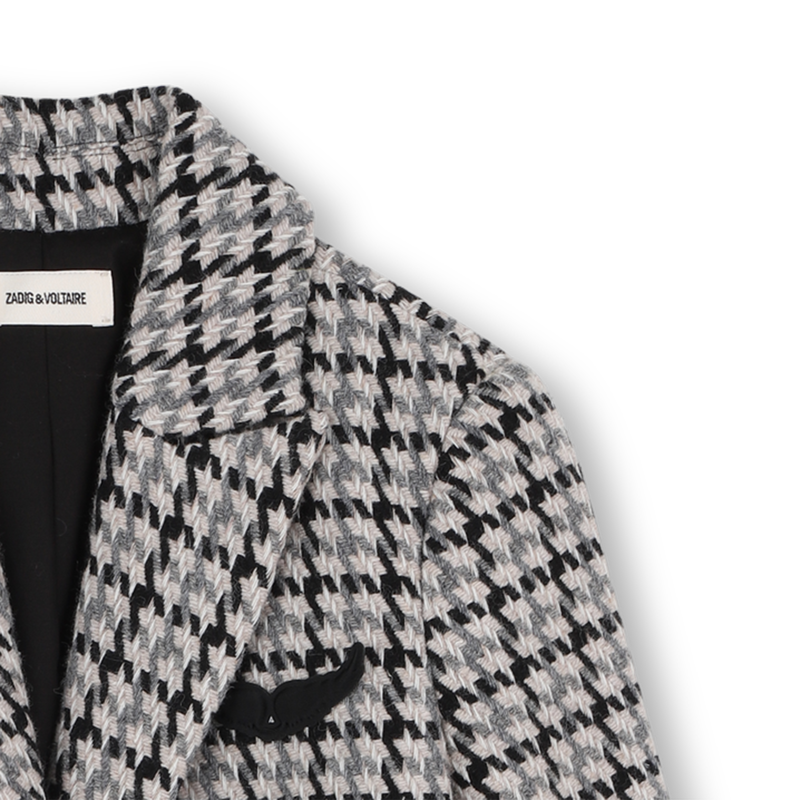 Plaid coat ZADIG & VOLTAIRE 
                        GIRL