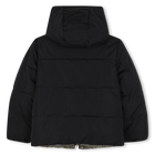 Reversible hooded puffer jacket MICHAEL KORS 
                    GIRL