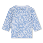 Cotton T-shirt and dungarees KENZO KIDS 
                    BOY