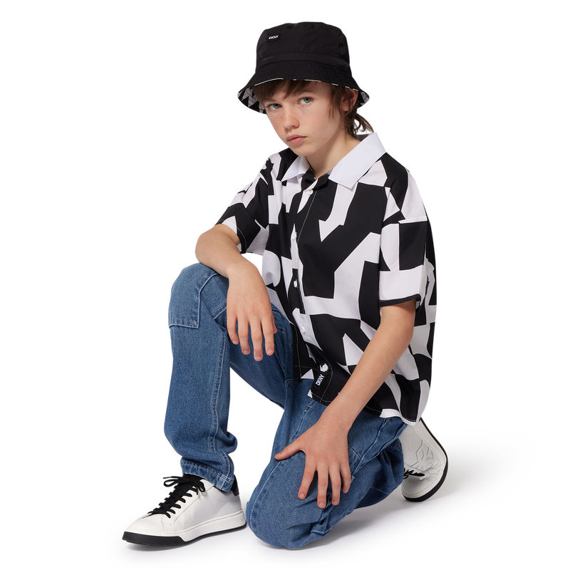 Short-sleeved cotton shirt DKNY 
                        UNISEX