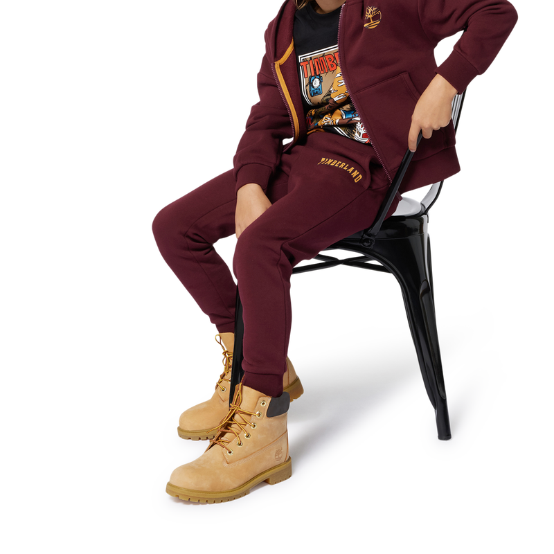 Hooded fleece cardigan TIMBERLAND 
                        BOY