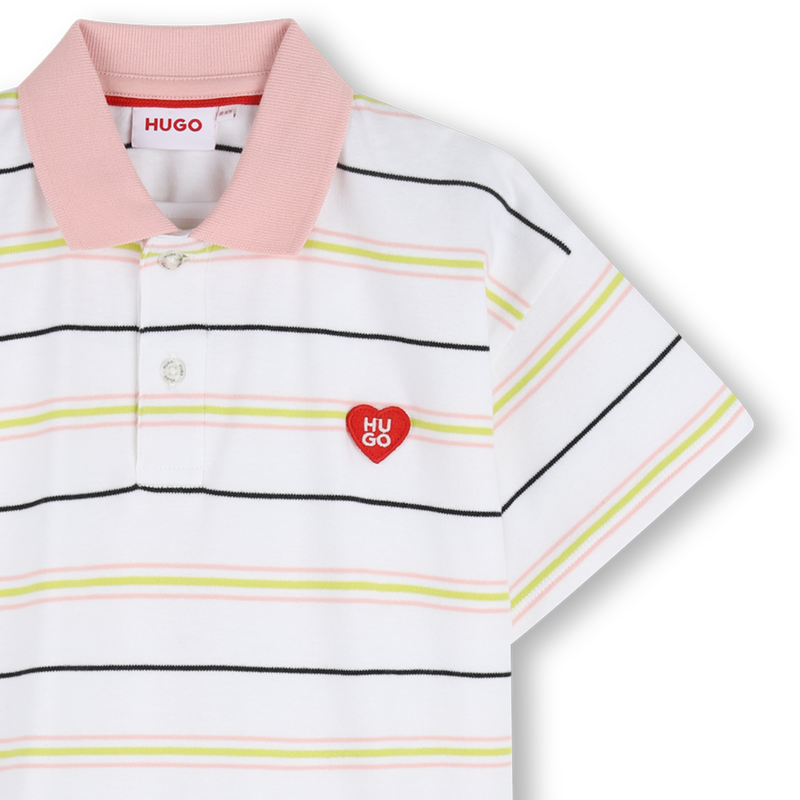 STRIPED DRESS HUGO 
                        GIRL