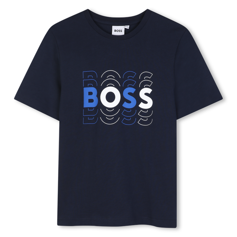 T-SHIRT + BERMUDA SET BOSS 
                        BOY