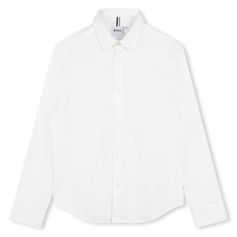 Long-sleeved cotton shirt BOSS 
                        BOY