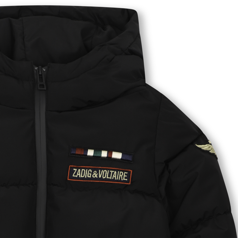 Hooded down jacket ZADIG VOLTAIRE 
                        BOY