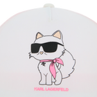 Cap with adjustable closure KARL LAGERFELD KIDS 
                    GIRL