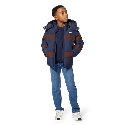 Hooded down jacket BOSS BOY