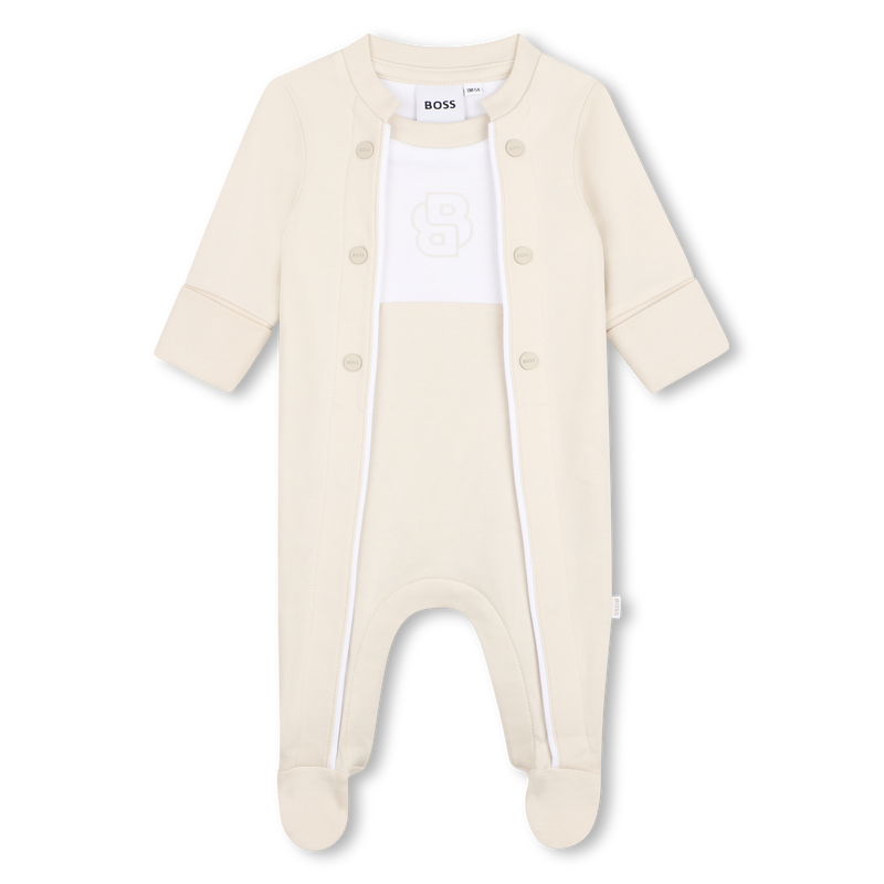PYJAMAS WITH PRESS STUD CLOSURE BOSS 
                        BOY