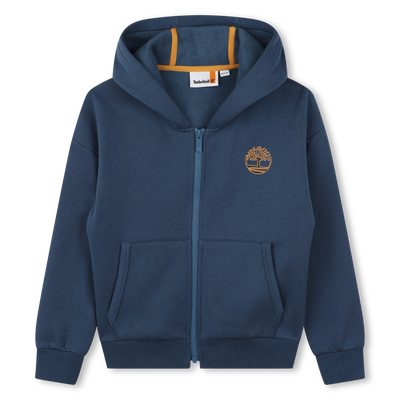 Hooded fleece cardigan TIMBERLAND BOY