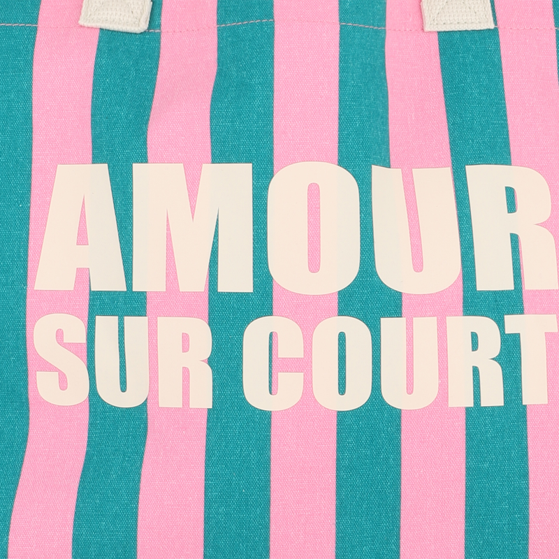 COTTON TOTE BAG KIDS AROUND 
                        GIRL