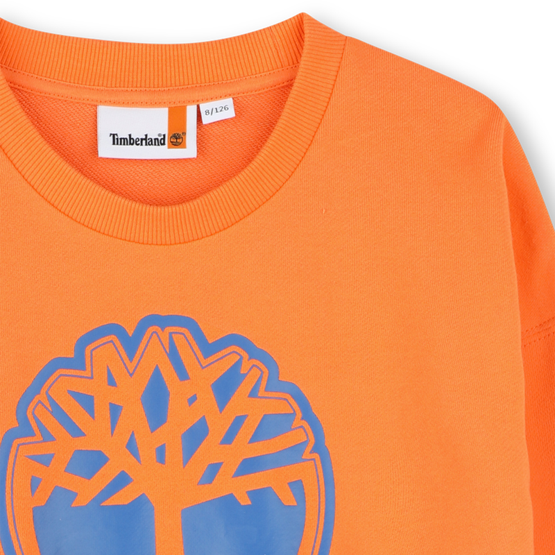Sweatshirt with logo print TIMBERLAND 
                        BOY