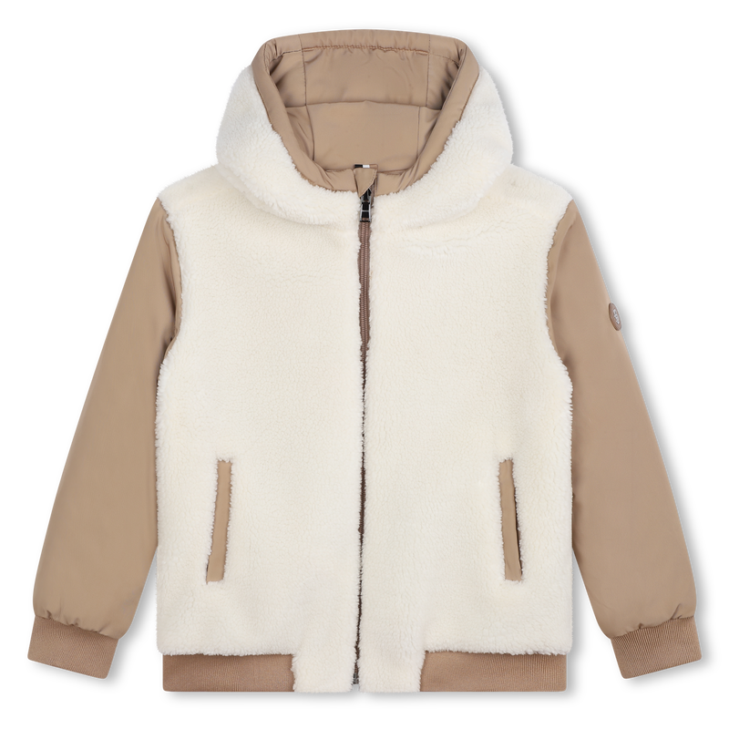 Reversible hooded jacket BOSS 
                        BOY