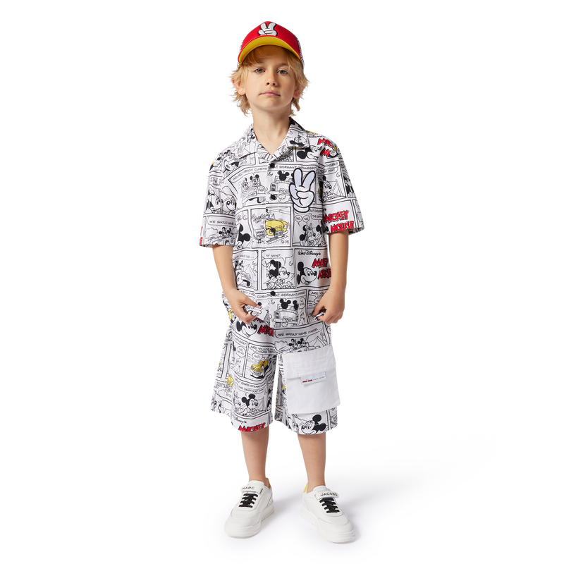 Cotton canvas Bermuda shorts MARC JACOBS 
                        BOY