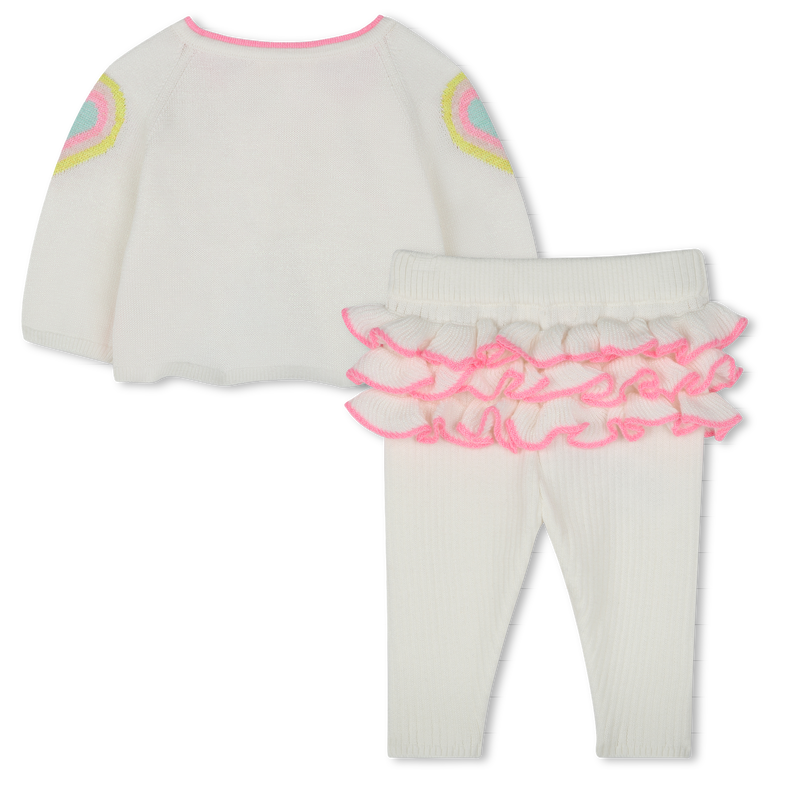 Knitted cotton set BILLIEBLUSH 
                        GIRL