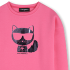 LONG SLEEVED DRESS KARL LAGERFELD KIDS 
                    GIRL