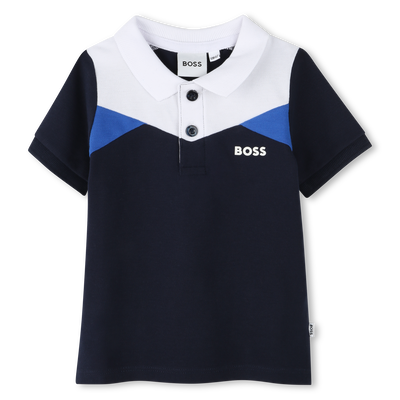 Colour block polo shirt BOSS BOY
