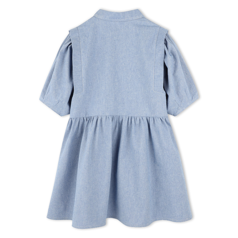 Cotton shirt-dress KENZO KIDS 
                        GIRL