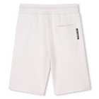 Elasticated cotton Bermudas KARL LAGERFELD KIDS 
                    BOY