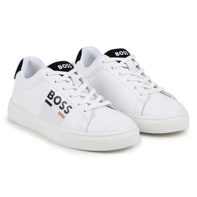 Lace-up leather trainers BOSS BOY