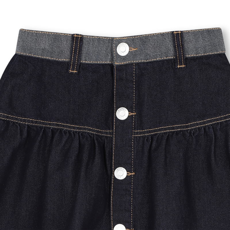 Denim skirt KENZO KIDS 
                        GIRL