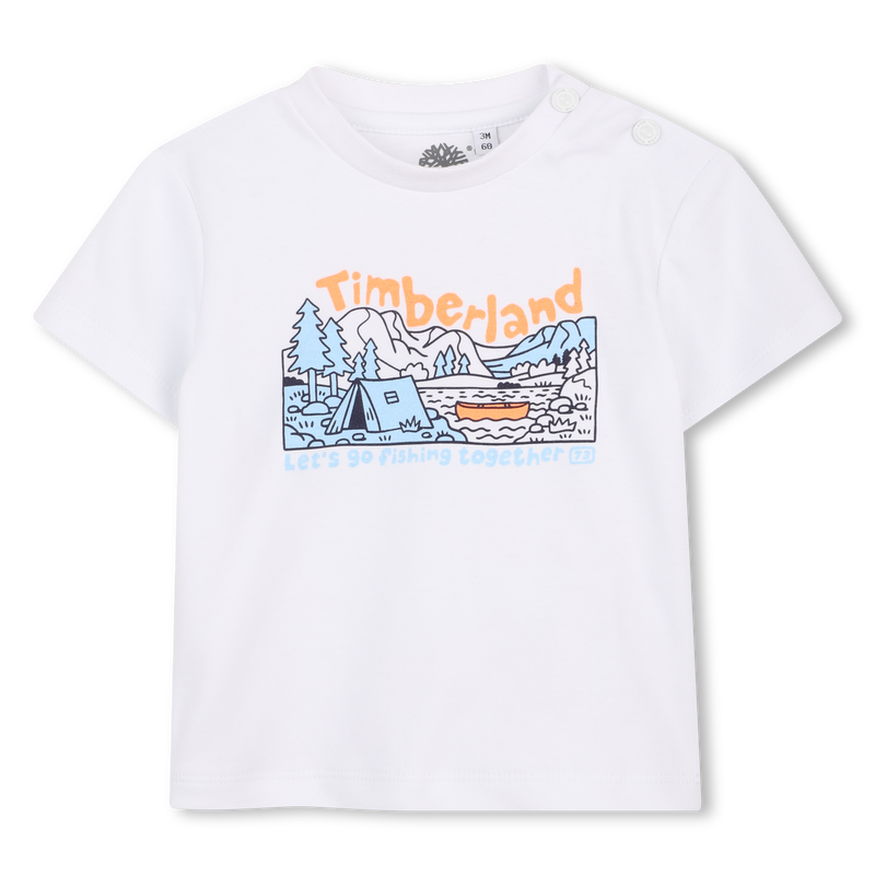 TROUSERS, T-SHIRT AND CARDIGAN SET TIMBERLAND 
                        BOY