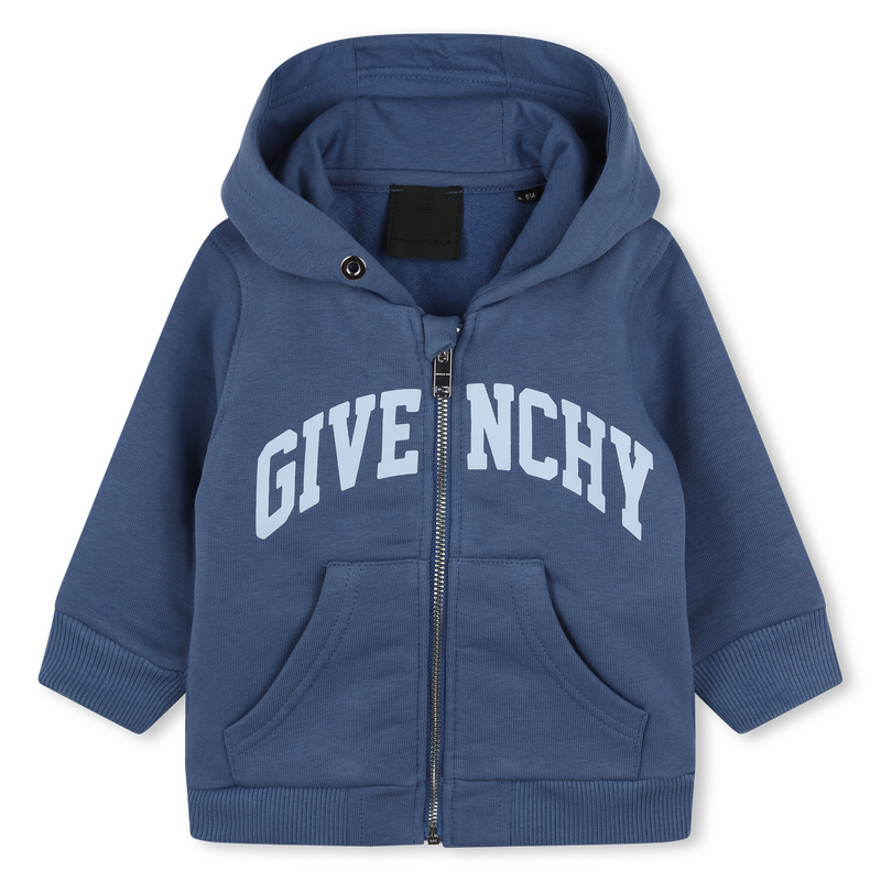 Hooded Fleece Cardigan GIVENCHY 
                        BOY