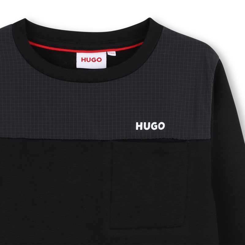 Round neck sweatshirt HUGO 
                        BOY