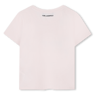 Short-sleeved T-shirt KARL LAGERFELD KIDS 
                    GIRL