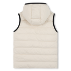 Flann-effect hooded puffer jacket BOSS 
                    BOY