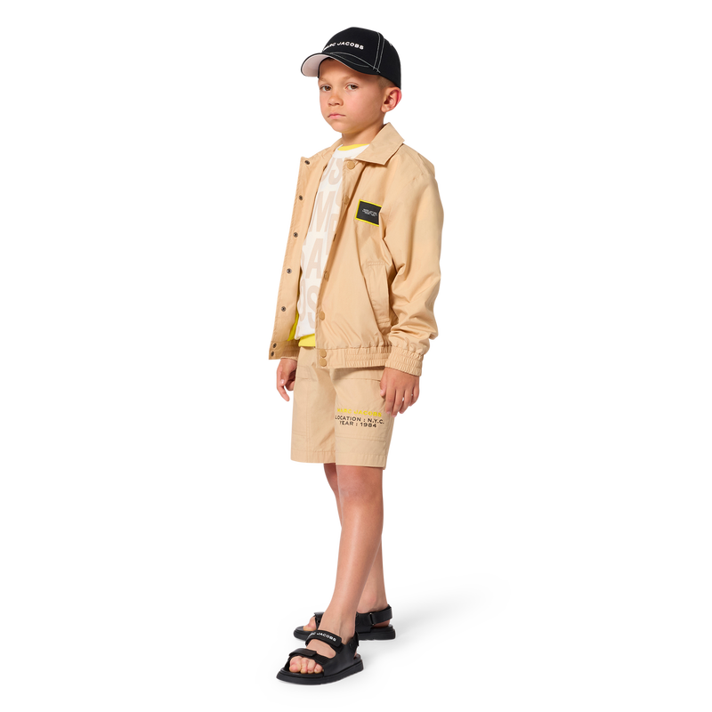 LIGHTWEIGHT CANVAS JACKET MARC JACOBS 
                        BOY