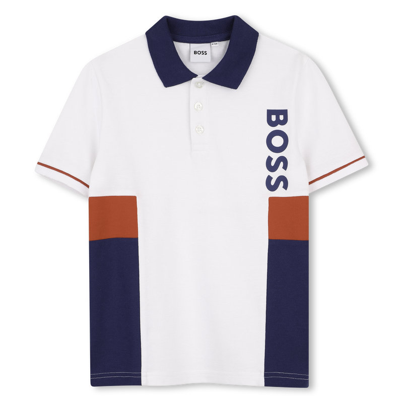 SHORT SLEEVE POLO BOSS 
                        BOY